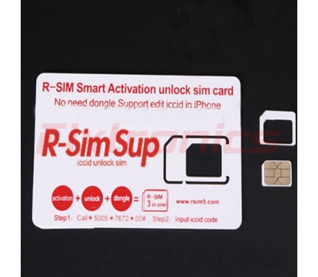 RSIM 12 2018 R-SIM SUP Nano Unlock Card fits iPhone XS/8/7/6/6S 4G LTE IOS 11 12